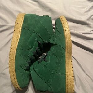 Nike sb high top Decon green